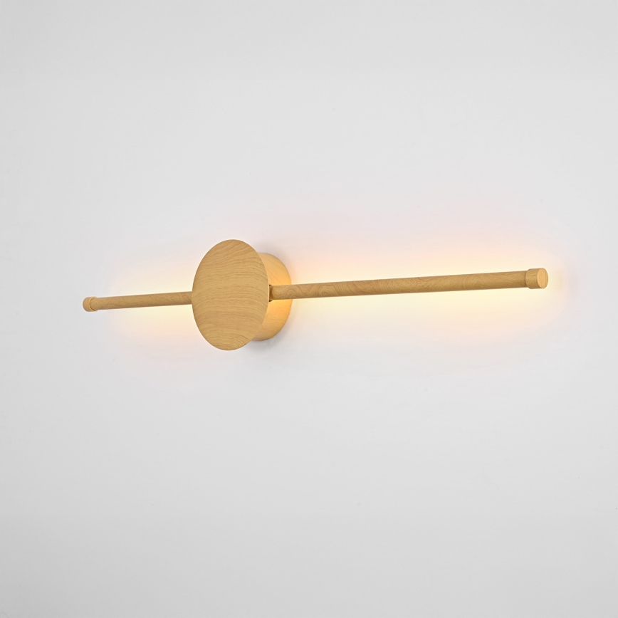 Brilagi - Applique murale LUGO DUE LED/9W/230V décor en chêne