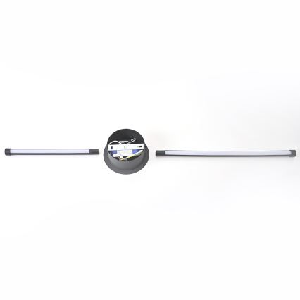 Brilagi - Applique murale LUGO DUE LED/9W/230V noir