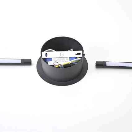 Brilagi - Applique murale LUGO DUE LED/9W/230V noir