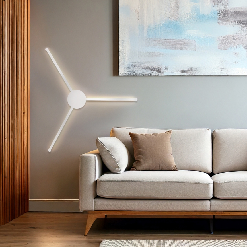 Brilagi - Applique murale LUGO TRE LED/14W/230V blanc