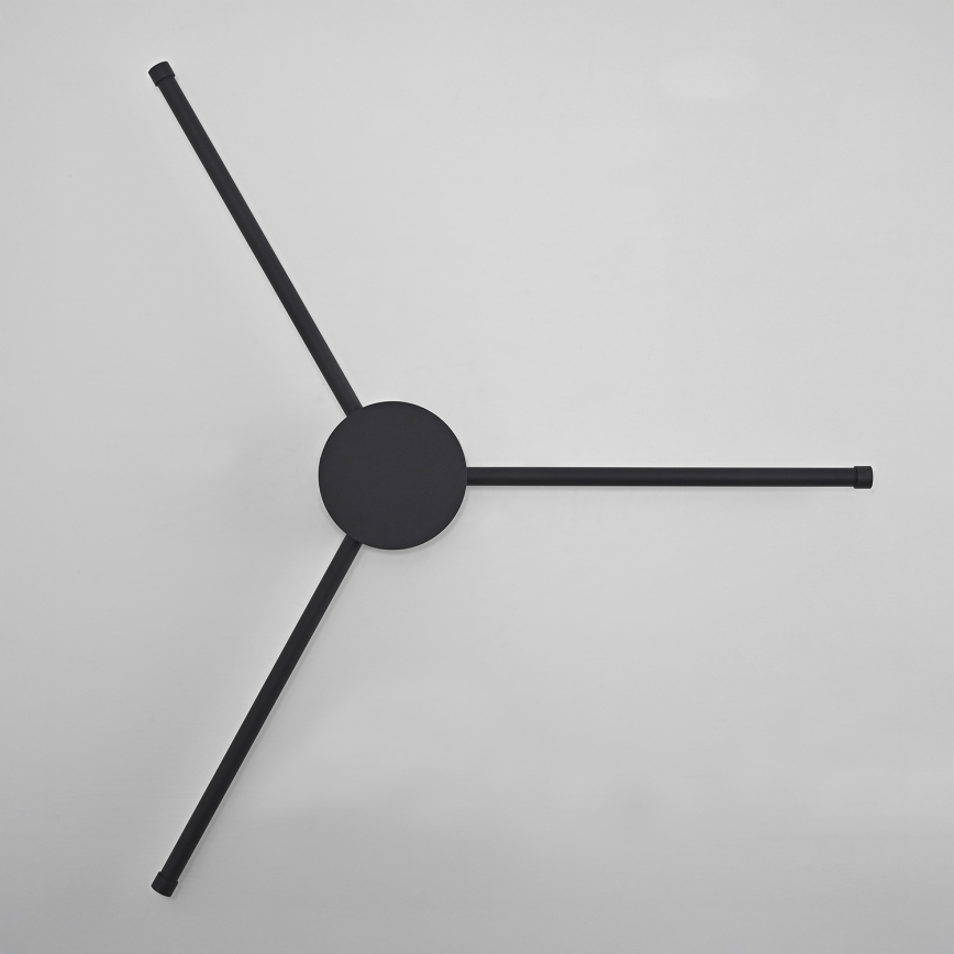 Brilagi - Applique murale LUGO TRE LED/14W/230V noir