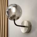 BRILAGI - Applique murale MALIVA 1xE14/15W/230V chrome mat/fumé