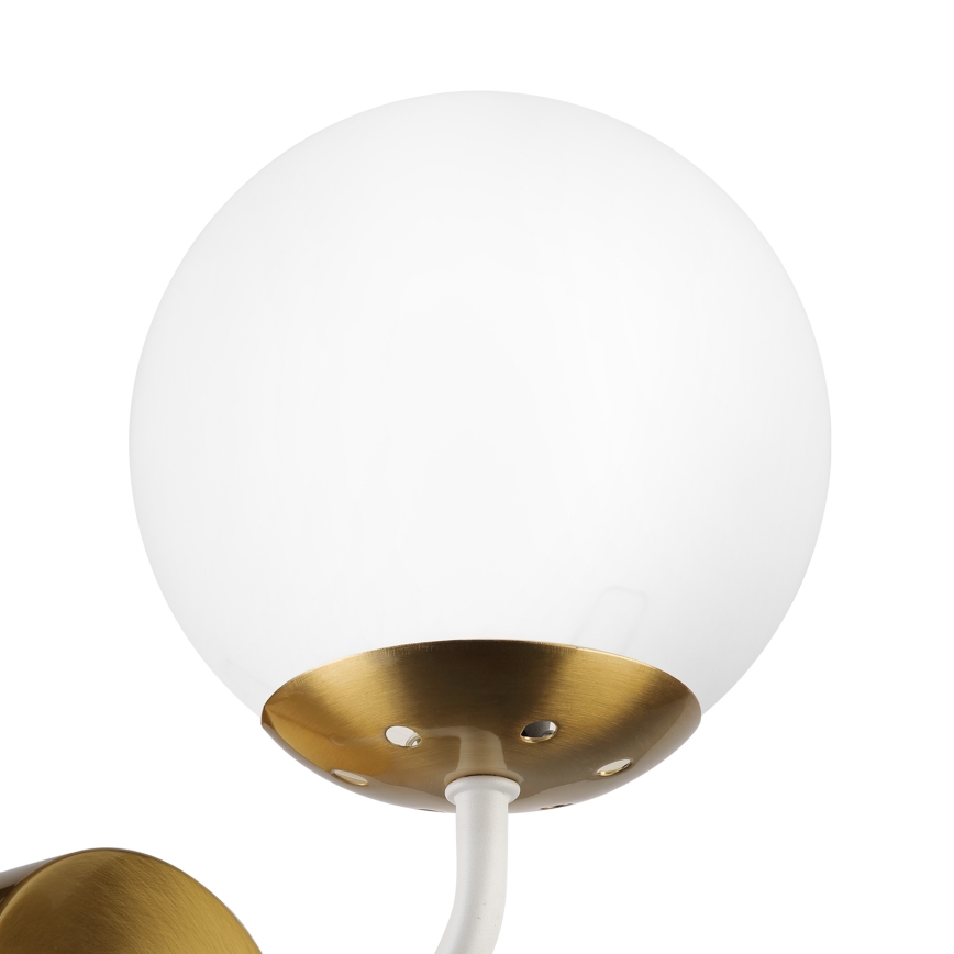 Brilagi - Applique murale MALIVA 1xE14/15W/230V dorée/blanche