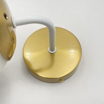 Brilagi - Applique murale MALIVA 1xE14/15W/230V dorée/blanche