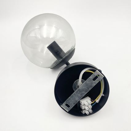 Brilagi - Applique murale MALIVA 1xE14/15W/230V noir/transparent