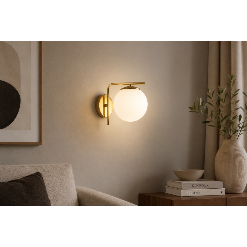 Brilagi - Applique murale MILO 1xE27/60W/230V dorée