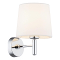 Brilagi - Applique murale MONTE 1xE27/15W/230V crème/chrome brillant