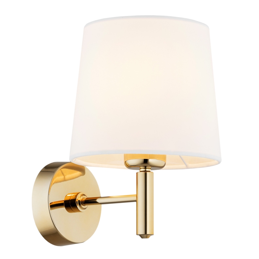 Brilagi - Applique murale MONTE 1xE27/15W/230V crème/doré