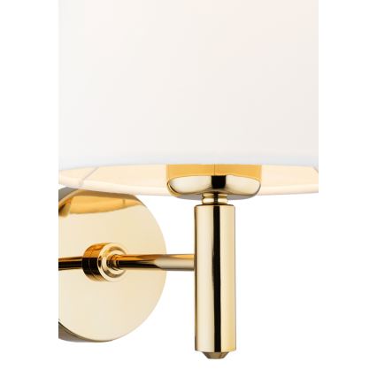 Brilagi - Applique murale MONTE 1xE27/15W/230V crème/doré