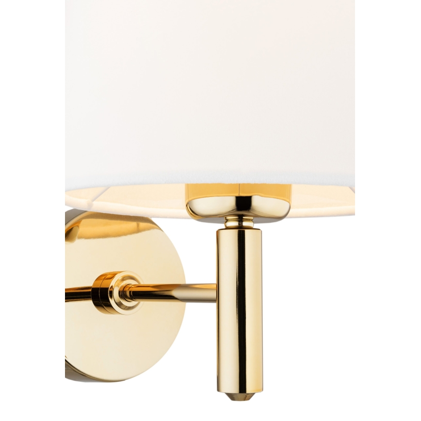 Brilagi - Applique murale MONTE 1xE27/15W/230V crème/doré