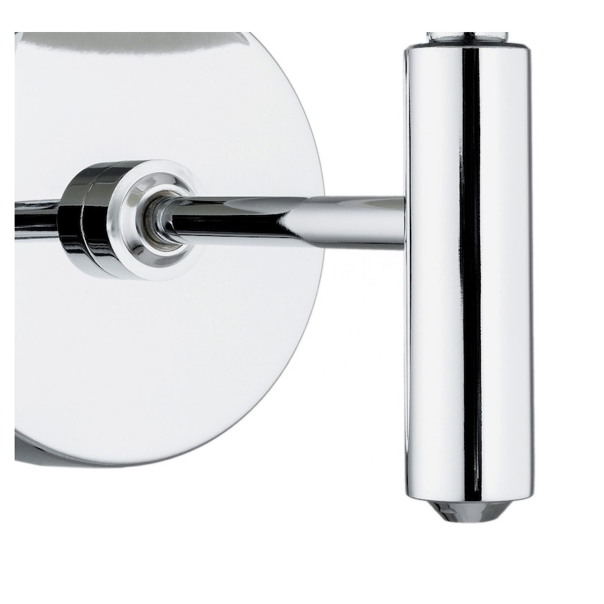 Brilagi - Applique murale MONTE 1xE27/60W/230V beige/chrome brillant