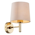 Brilagi - Applique murale MONTE 1xE27/60W/230V beige/dorée