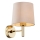 Brilagi - Applique murale MONTE 1xE27/60W/230V beige/dorée