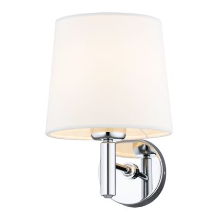 Brilagi - Applique murale MONTE 1xE27/60W/230V crème/chrome brillant