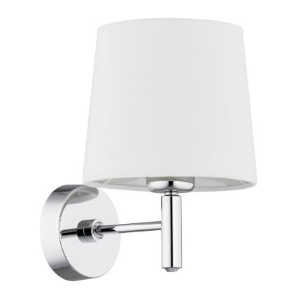 Brilagi - Applique murale MONTE 1xE27/60W/230V crème/chrome brillant