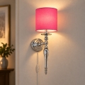 BRILAGI - Applique murale NUBILA 1xE27/60W/230V chrome brillant/rose