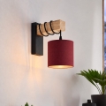 BRILAGI - Applique murale NUBILA 1xE27/60W/230V marron/noir/rouge pompéien