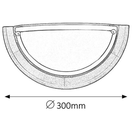 Brilagi - Applique murale ORBIS 1xE27/60W/230V 30 cm en pin