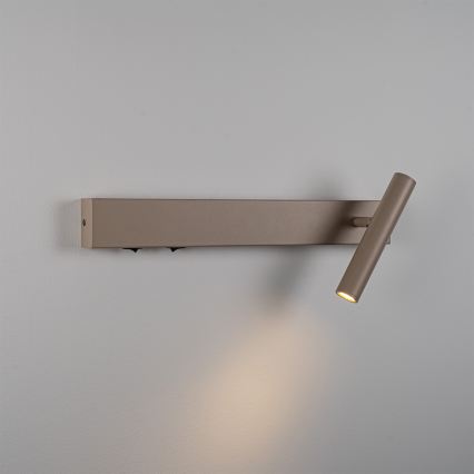 BRILAGI - Applique murale orientable ARLIX LED/3W/230V + LED/7W beige IRC 90