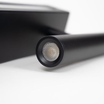 Brilagi - Applique murale orientable ARLIX LED/3W/230V + LED/7W noir IRC 90
