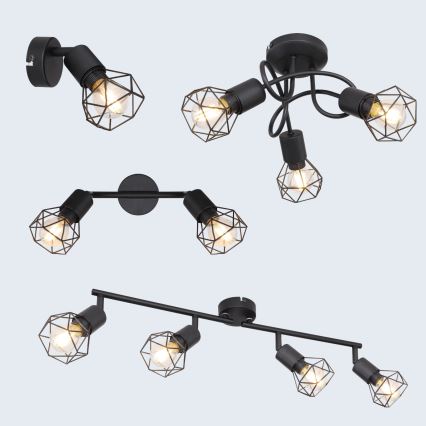 Brilagi - Applique murale orientable CAGE 1xE14/40W/230V