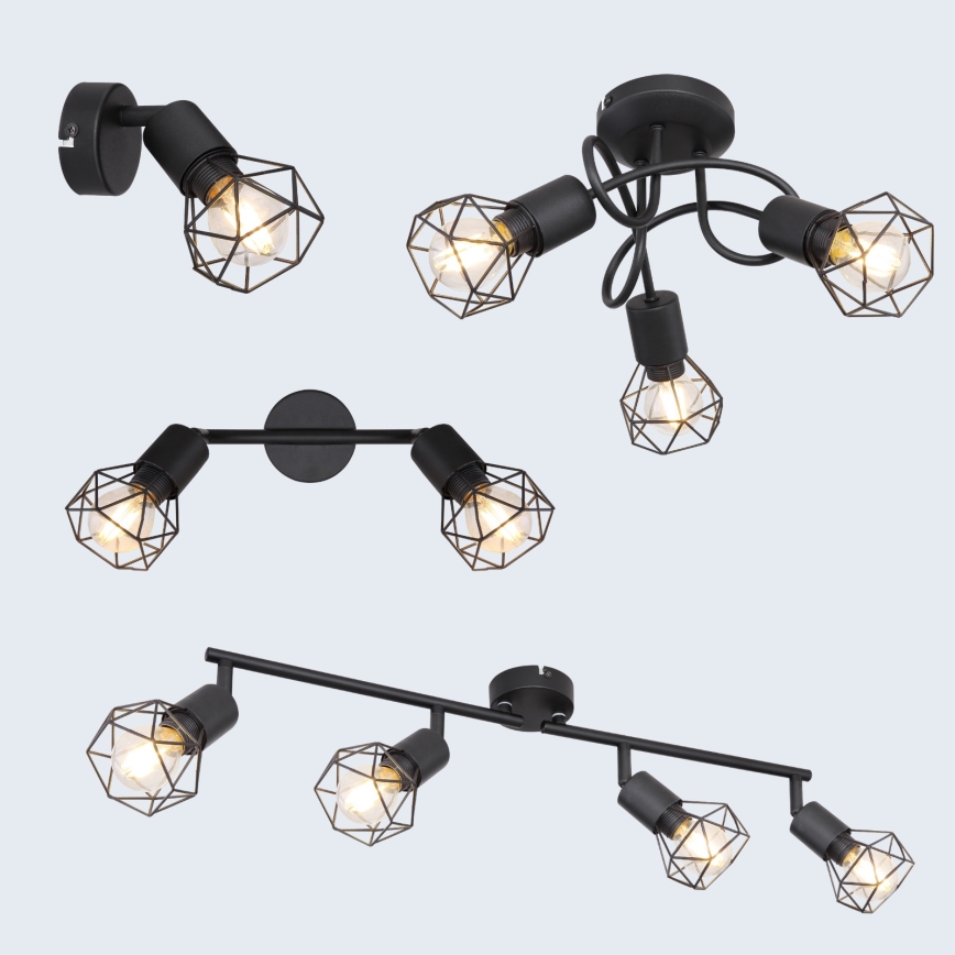 Brilagi - Applique murale orientable CAGE 1xE14/40W/230V