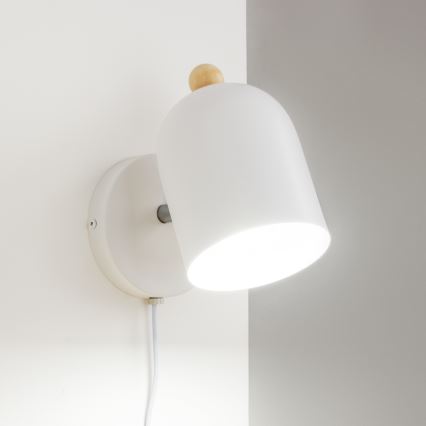 Brilagi - Applique murale orientable GALLION 1xE27/15W/230V blanche
