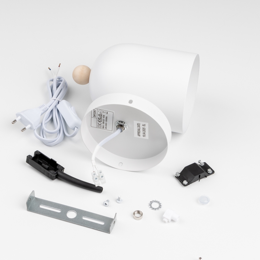 Brilagi - Applique murale orientable GALLION 1xE27/15W/230V blanche