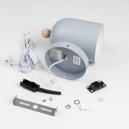 Brilagi - Applique murale orientable GALLION 1xE27/15W/230V bleue