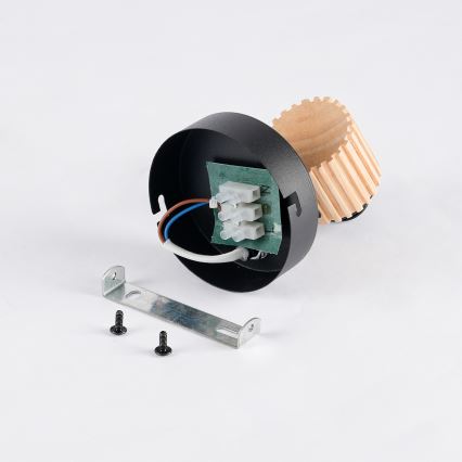 Brilagi - Applique murale orientable ODENSE 1xE14/10W/230V bois/noir