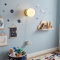 BRILAGI - Applique murale pour enfants ASTRO 1xE14/15W/230V blanche