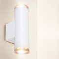 Brilagi - Applique murale pour salle de bains SELE AQUA 2xGU10/30W/230V IP44 blanche