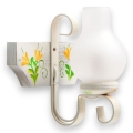 Brilagi - Applique murale QUEEN 1xE14/40W/230V hêtre/crème