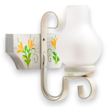 Brilagi - Applique murale QUEEN 1xE14/40W/230V hêtre/crème