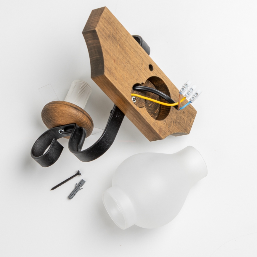 Brilagi - Applique murale QUEEN 1xE14/40W/230V hêtre