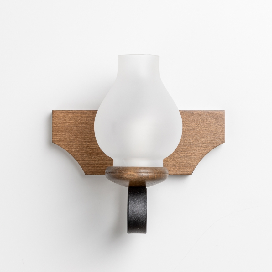 Brilagi - Applique murale QUEEN 1xE14/40W/230V hêtre/noyer