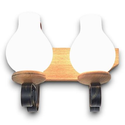 Brilagi - Applique murale QUEEN 2xE14/40W/230V hêtre