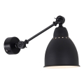 Brilagi - Applique murale QUILL 1xE27/40W/230V 40 cm noire