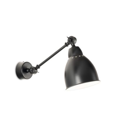 BRILAGI - Applique murale QUILL 1xE27/40W/230V 40 cm noire