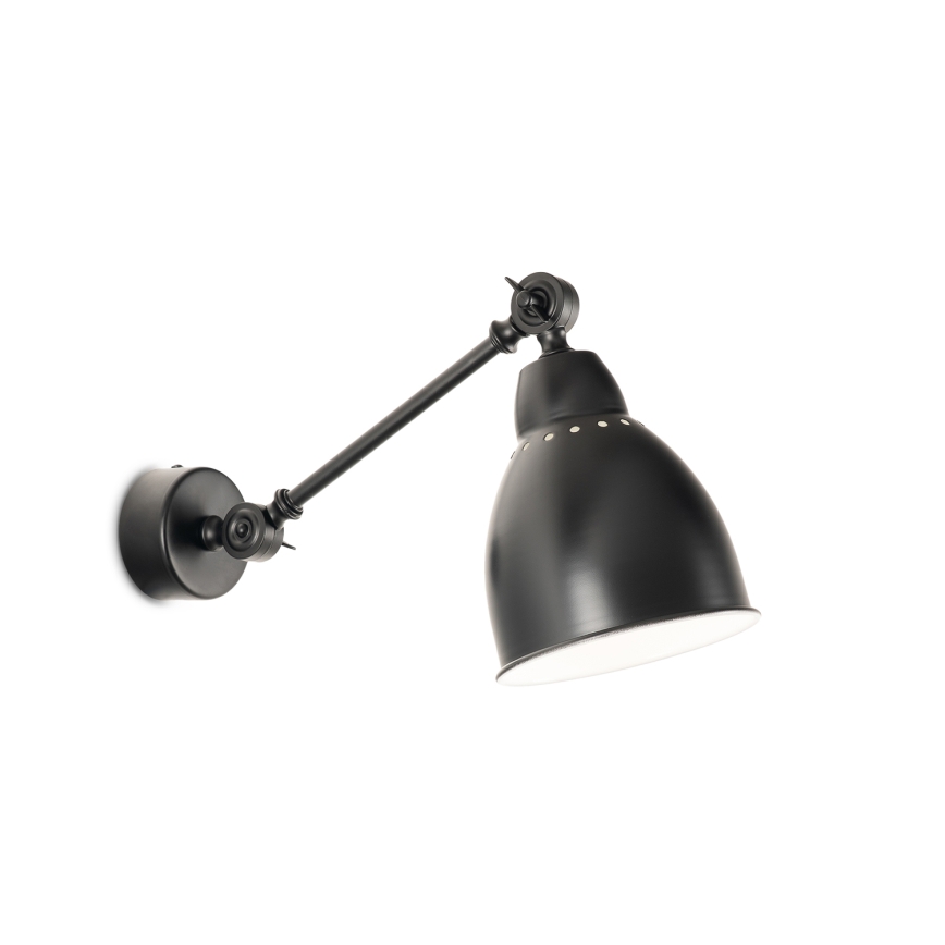 BRILAGI - Applique murale QUILL 1xE27/40W/230V 40 cm noire