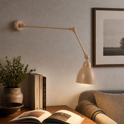 BRILAGI - Applique murale QUILL 1xE27/40W/230V 83 cm beige