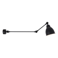 Brilagi - Applique murale QUILL 1xE27/40W/230V 83 cm noire