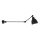 Brilagi - Applique murale QUILL 1xE27/40W/230V 83 cm noire