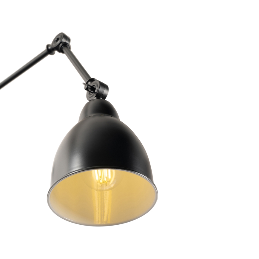 Brilagi - Applique murale QUILL 1xE27/40W/230V 83 cm noire