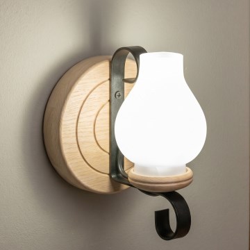 Brilagi - Applique murale ROATA APLICA 1xE14/40W/230V chêne