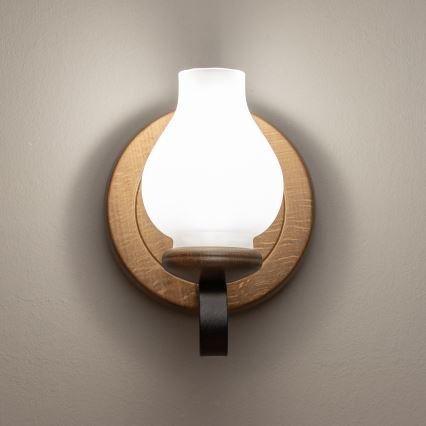 Brilagi - Applique murale ROATA APLICA 1xE14/40W/230V hêtre/noyer