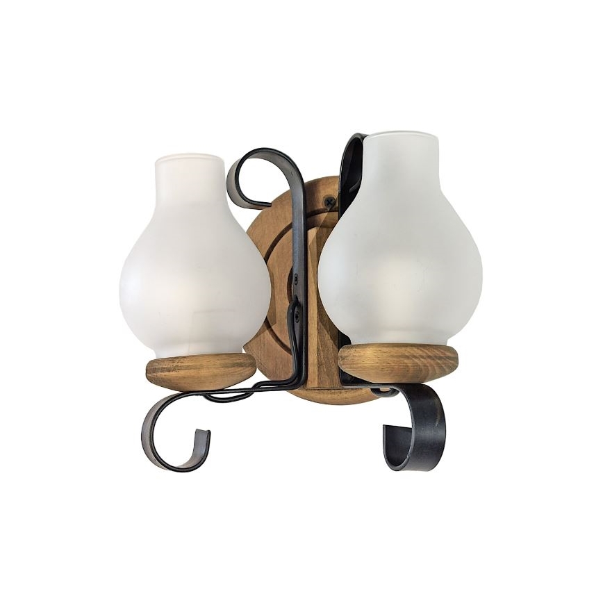 Brilagi - Applique murale ROATA APLICA 2xE14/40W/230V hêtre