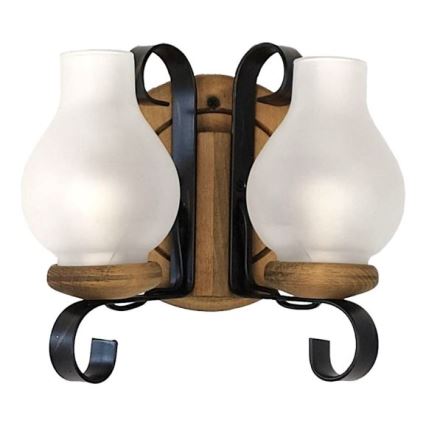 Brilagi - Applique murale ROATA APLICA 2xE14/40W/230V hêtre