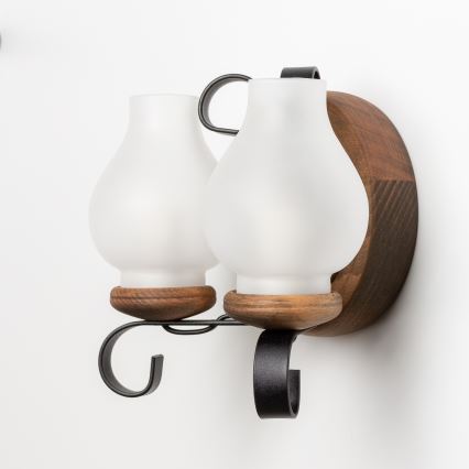 Brilagi - Applique murale ROATA APLICA 2xE14/40W/230V hêtre