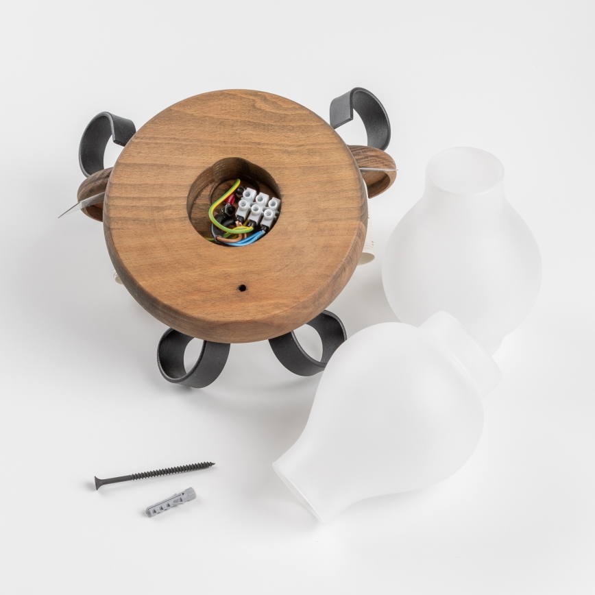 Brilagi - Applique murale ROATA APLICA 2xE14/40W/230V hêtre